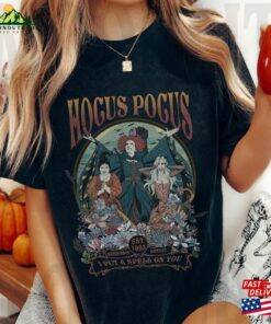Hocus Pocus Comfort Colors Shirt I Put A Spell On You Halloween Witches Hoodie T Shirt 3