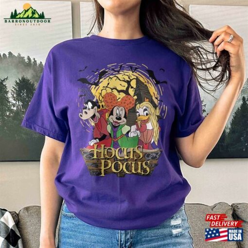 Hocus Pocus Mickey Minnie Disney Halloween Shirt’s Not So Scary Classic T-Shirt