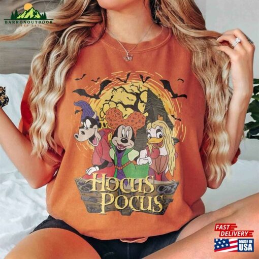 Hocus Pocus Mickey Minnie Disney Halloween Shirt’s Not So Scary Classic T-Shirt