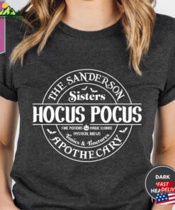Hocus Pocus Sanderson Sisters Shirt Halloween Womens Fall T-Shirt Hoodie