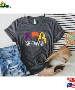 Hocus Pocus Sistaaas Shirt Halloween T Shirt Sanderson Sisters Hoodie Unisex 4