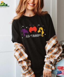 Hocus Pocus Sistaaas Shirt Halloween T-Shirt Sanderson Sisters Unisex Hocus Pocus Sistaaas Shirt Halloween T-Shirt Sanderson Sisters Unisex