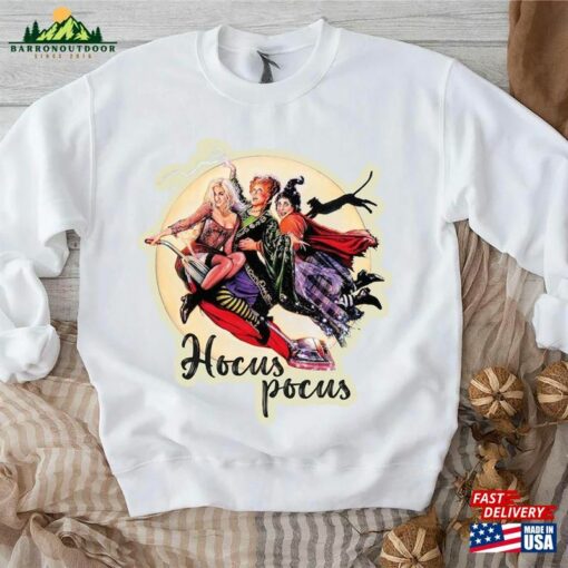 Hocus Pocus Sweatshirt Halloween Costume Fall Party Shirt Classic