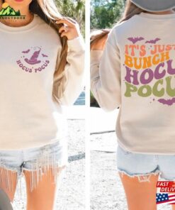 Hocus Pocus Sweatshirt Printed Front And Back Just A Bunch Unisex