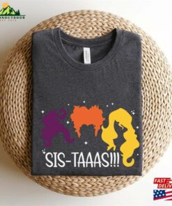 Hocus Pocus Sweatshirt Sistass Shirt Halloween Party Shirts Unisex Hoodie 3