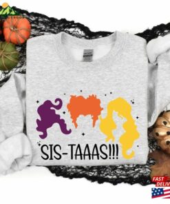 Hocus Pocus Sweatshirt Sistass Shirt Halloween Party Shirts Unisex Hoodie 4