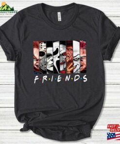 Horror Characters Friends Shirt Halloween Movie Killers Sweatshirt T-Shirt