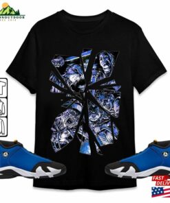 Horror Movie Characters Halloween Tee Shirt Mid Jordan 14 Laney Match Classic Unisex
