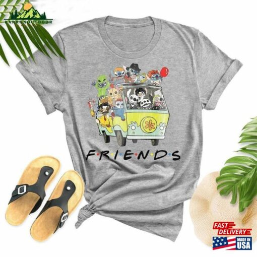 Horror Movie Characters Shirt Friends Shirts Halloween T-Shirt Classic Hoodie