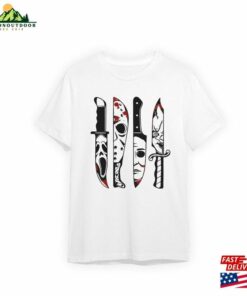Horror Movie Characters Sweatshirt In KnIves Shirt Halloween T Shirt 3