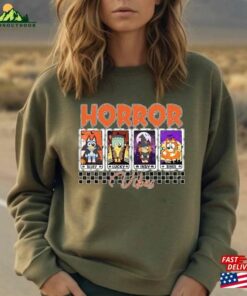 Horror Vibes Shirt Bluey Card Halloween Sweatshirt Classic 4