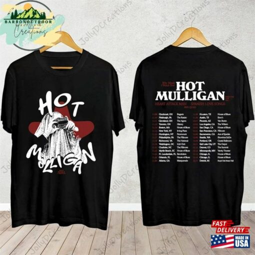 Hot Mulligan Why Would I Watch Tour 2023 Shirt Band Fan Classic Unisex