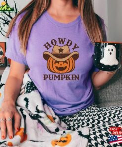 Howdy Pumpkin Western Halloween Shirt Country Cowgirl Party Hoodie Sweatshirt