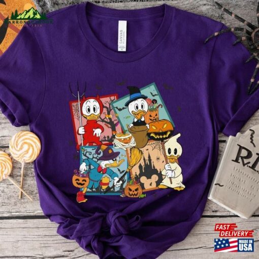 Huey Dewey And Louie Halloween T-Shirt Disney Trip Sweatshirt Hoodie 2023 Gift For Men Women