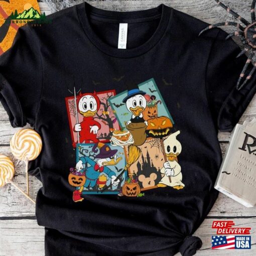 Huey Dewey And Louie Halloween T-Shirt Disney Trip Sweatshirt Hoodie 2023 Gift For Men Women