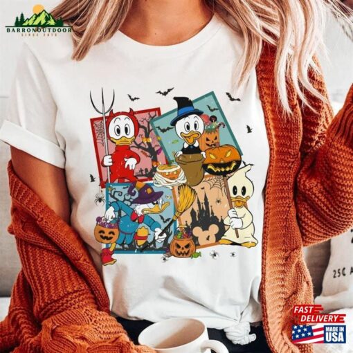 Huey Dewey And Louie Halloween T-Shirt Disney Trip Sweatshirt Hoodie 2023 Gift For Men Women