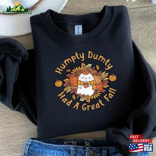 Humpty Dumpty Had A Great Fall Shirt Hello Pumpkin Unisex Classic