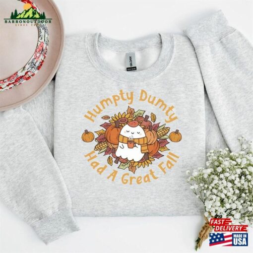 Humpty Dumpty Had A Great Fall Shirt Hello Pumpkin Unisex Classic