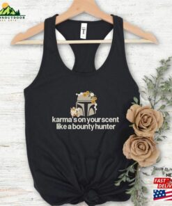 Hunting K A R M Fan Made Design Next Level Womens Racerback Tank Sizes T Shirt Sweatshirt 3
