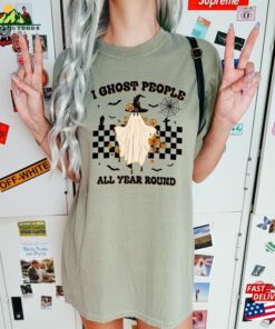 I Ghost People All Year Round Halloween ® Vintage Shirt Svg Unisex Classic I Ghost People All Year Round Halloween ® Vintage Shirt Svg Unisex Classic