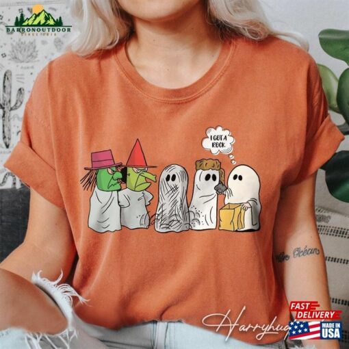 I Got A Rock Halloween Comfort Colors Shirt Fall Ghost T-Shirt Sweatshirt