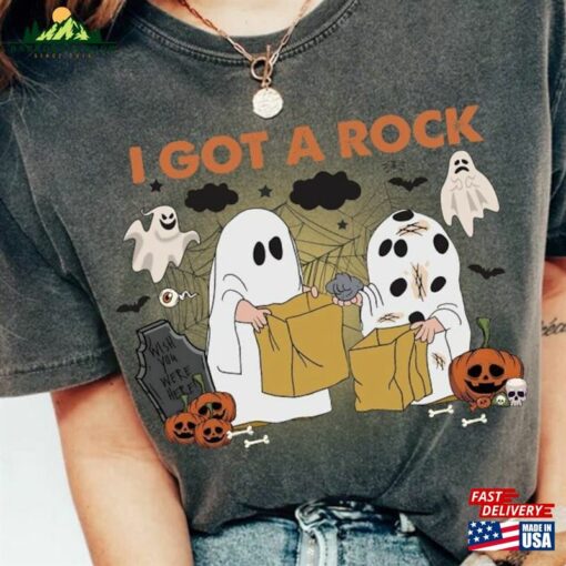 I Got A Rock Halloween Shirt Meme Witch Classic Unisex