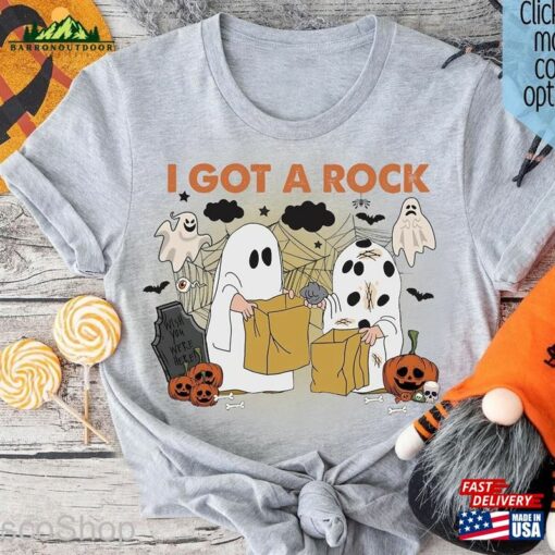 I Got A Rock Halloween Shirt Meme Witch Classic Unisex