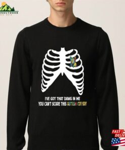 I Got That Dog In Me Autistic Autism Cousin Funny Halloween Costume Cute X Ray Spooky Puzzle Meme Tee Unisex Adult Kid Boy Girl Family 2023 Sweatshirt 3