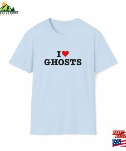 I Love Ghosts Halloween T-Shirt Ghost Tee Heart Unisex Hoodie 3 I Love Ghosts Halloween T Shirt Ghost Tee Heart Unisex Hoodie 4