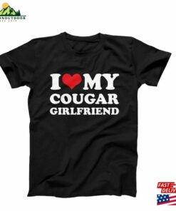 I Love My Cougar Girlfriend Shirt Halloween 2023 Men Women Kids Unisex Sweatshirt