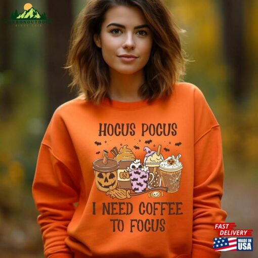 I Need Coffee To Focus Shirt Classic T-Shirt