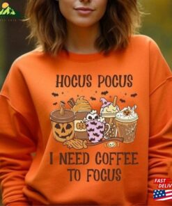 I Need Coffee To Focus Shirt Hocus Pocus T-Shirt Unisex I Need Coffee To Focus Shirt Hocus Pocus T-Shirt Unisex