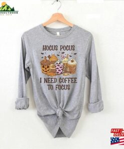 I Need Coffee To Focus Shirt Hocus Pocus T-Shirt Unisex 2 I Need Coffee To Focus Shirt Hocus Pocus T Shirt Unisex 3