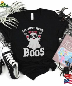 I’m Just Here For The Boos Funny Halloween Shirt T-Shirt Hoodie