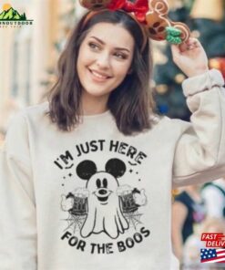 I’m Just Here For The Boos Halloween Mickey T-Shirt Hoodie I’m Just Here For The Boos Halloween Mickey T-Shirt Hoodie