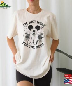 I’m Just Here For The Boos Halloween Mickey T-Shirt Hoodie
