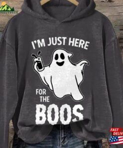 I'm Just Here Forthe Boos Sweatshirt Halloween Spooky Season Hoodie Unisex 3 Im Just Here Forthe Boos Sweatshirt Halloween Spooky Season Hoodie Unisex 4