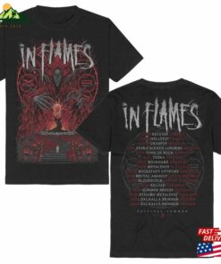 In Flames Band Festival Summer 2023 Tour T-Shirt Retro Tee Gift Shirt Sweatshirt In Flames Band Festival Summer 2023 Tour T-Shirt Retro Tee Gift Shirt Sweatshirt