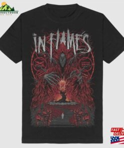 In Flames Band Festival Summer 2023 Tour T-Shirt Retro Tee Gift Shirt Sweatshirt