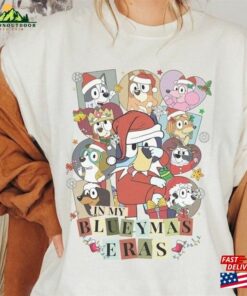 In My Bluey Christmas Eras Shirt Bingo Family Merry 2023 Matching Group Sweatshirt Classic
