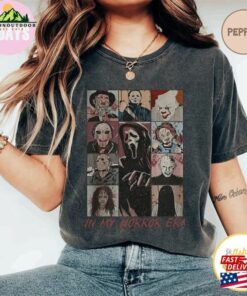 In My Horror Era Shirt Halloween Characters Comfort Colors Movie Sweatshirt Hoodie In My Horror Era Shirt Halloween Characters Comfort Colors Movie Sweatshirt Hoodie