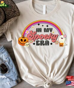 In My Spooky Era Shirt Cute Ghost Halloween Sweatshirt Unisex