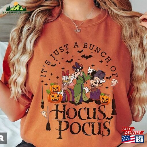 It’s Just A Bunch Of Hocus Pocus Shirt Disney Halloween T-Shirt Classic