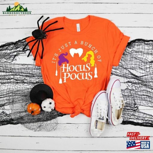 It’s Just A Bunch Of Hocus Pocus Shirt Halloween Party Shirts Classic Hoodie