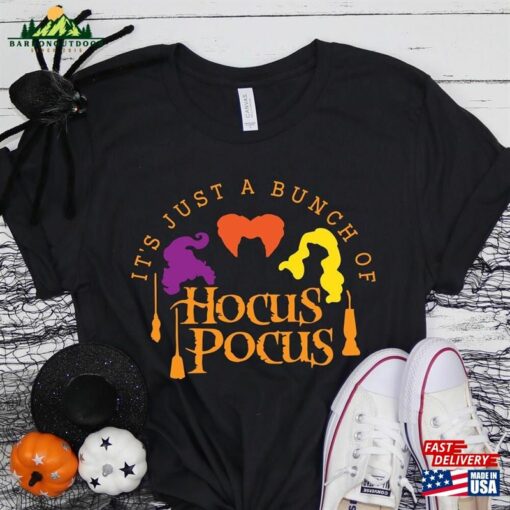 It’s Just A Bunch Of Hocus Pocus Shirt Halloween Party Shirts Classic Hoodie