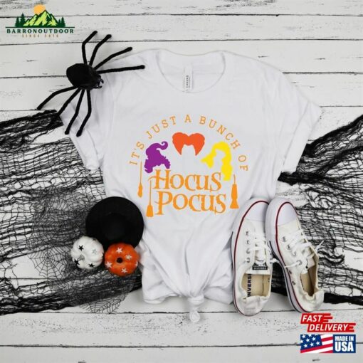 It’s Just A Bunch Of Hocus Pocus Shirt Halloween Party Shirts Classic Hoodie