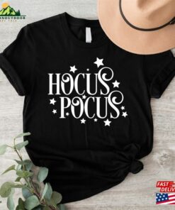 Its Just A Bunch Of Hocus Pocus Shirt Halloween Party Shirts Classic Unisex 3
