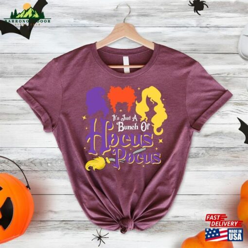 It’s Just A Bunch Of Hocus Pocus Shirt Halloween Party Shirts Hoodie Sweatshirt