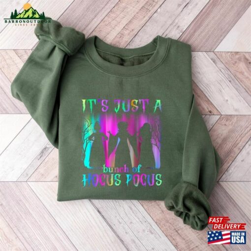 It’s Just A Bunch Of Hocus Pocus Shirt Halloween Party Shirts Unisex Classic