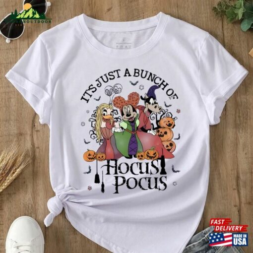 It’s Just A Bunch Of Hocus Pocus Shirt Vintage Mickey Sweatshirt Unisex